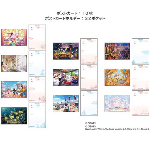 Amazon | ミッキー＆フレンズ ポストカード 10枚＆ポストカード